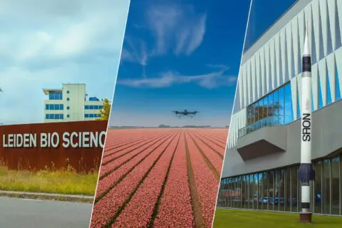 drie kennissectoren: bio science, drones, space