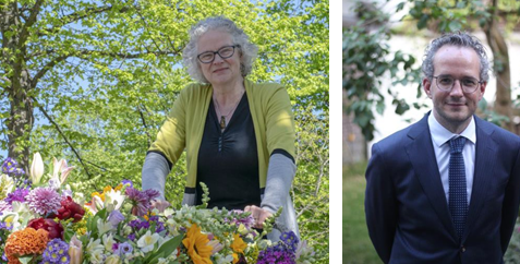 Loes Bakker en Lucas Vokurka