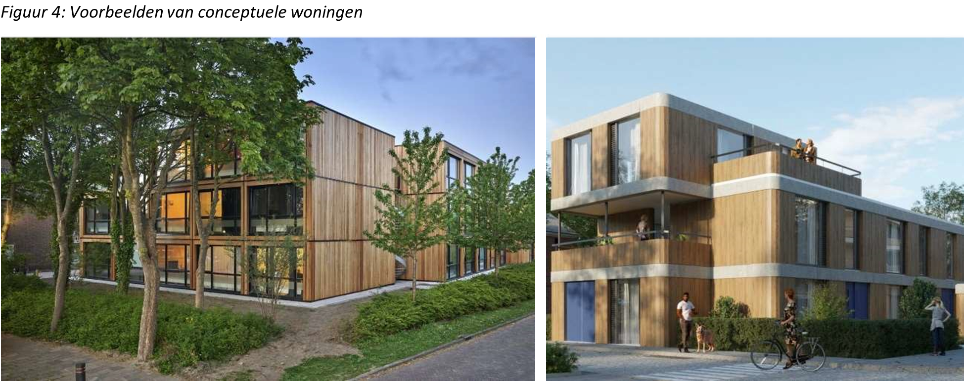Voorbeelden conceptuele woningen